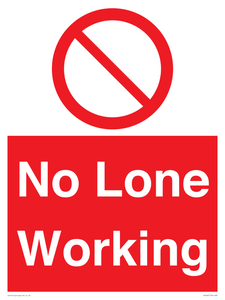 No Lone Working